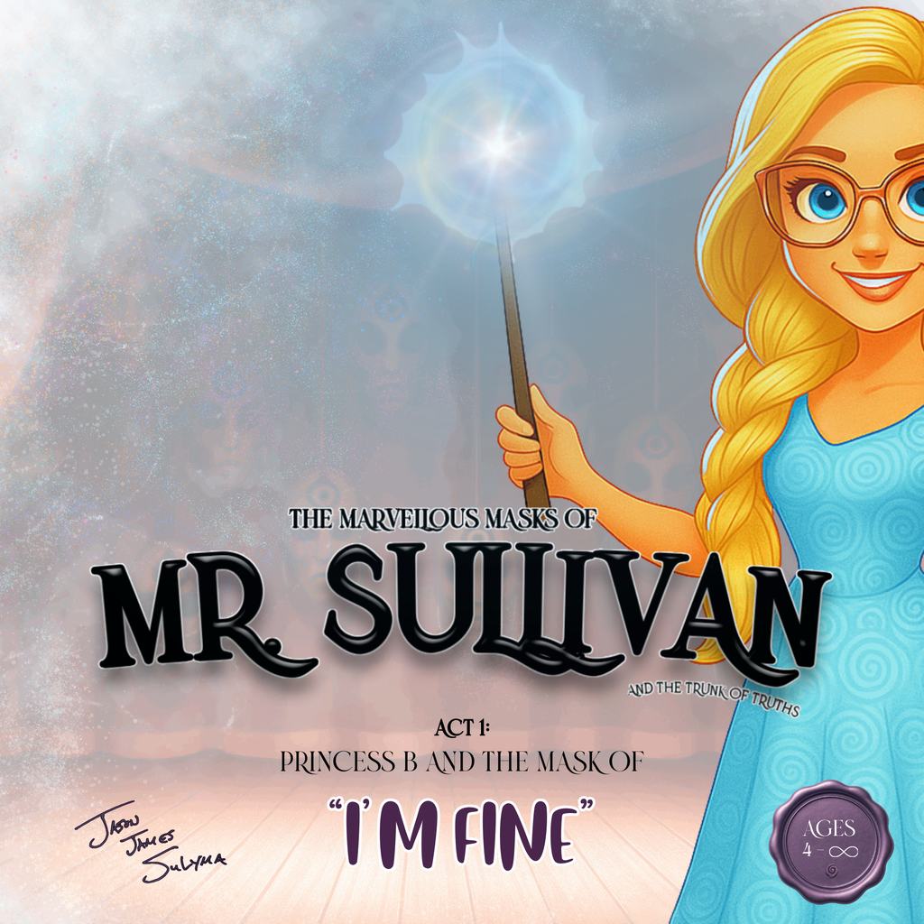 Act 1 of 12: Princess B and The Mask of I'm Fine (Book) (Order Now: Shipping Nov 1)