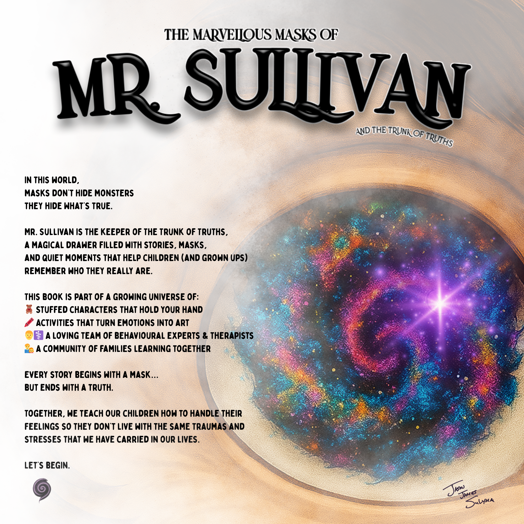 Act 1 of 12: Princess B and The Mask of I'm Fine (Book) (Order Now: Shipping Nov 1)