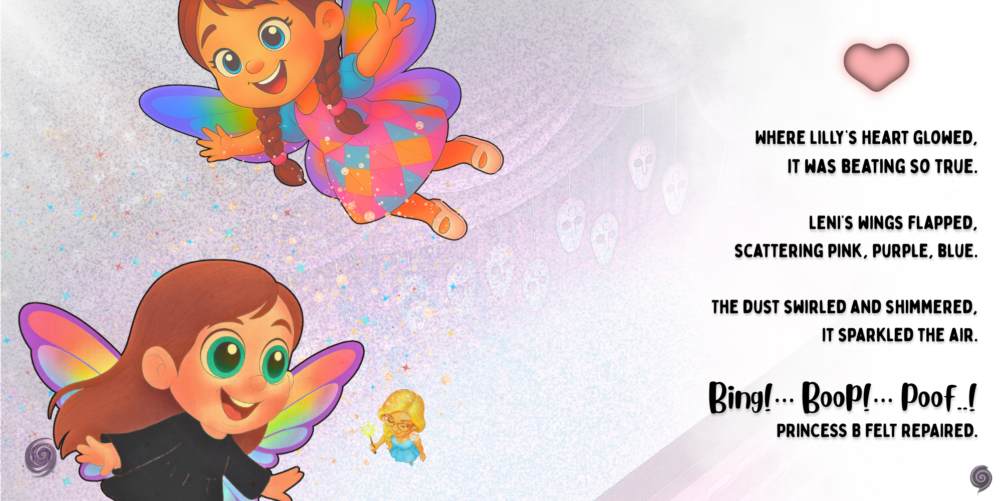 Act 1 of 12: Princess B and The Mask of I'm Fine (Book) (Order Now: Shipping Nov 1)