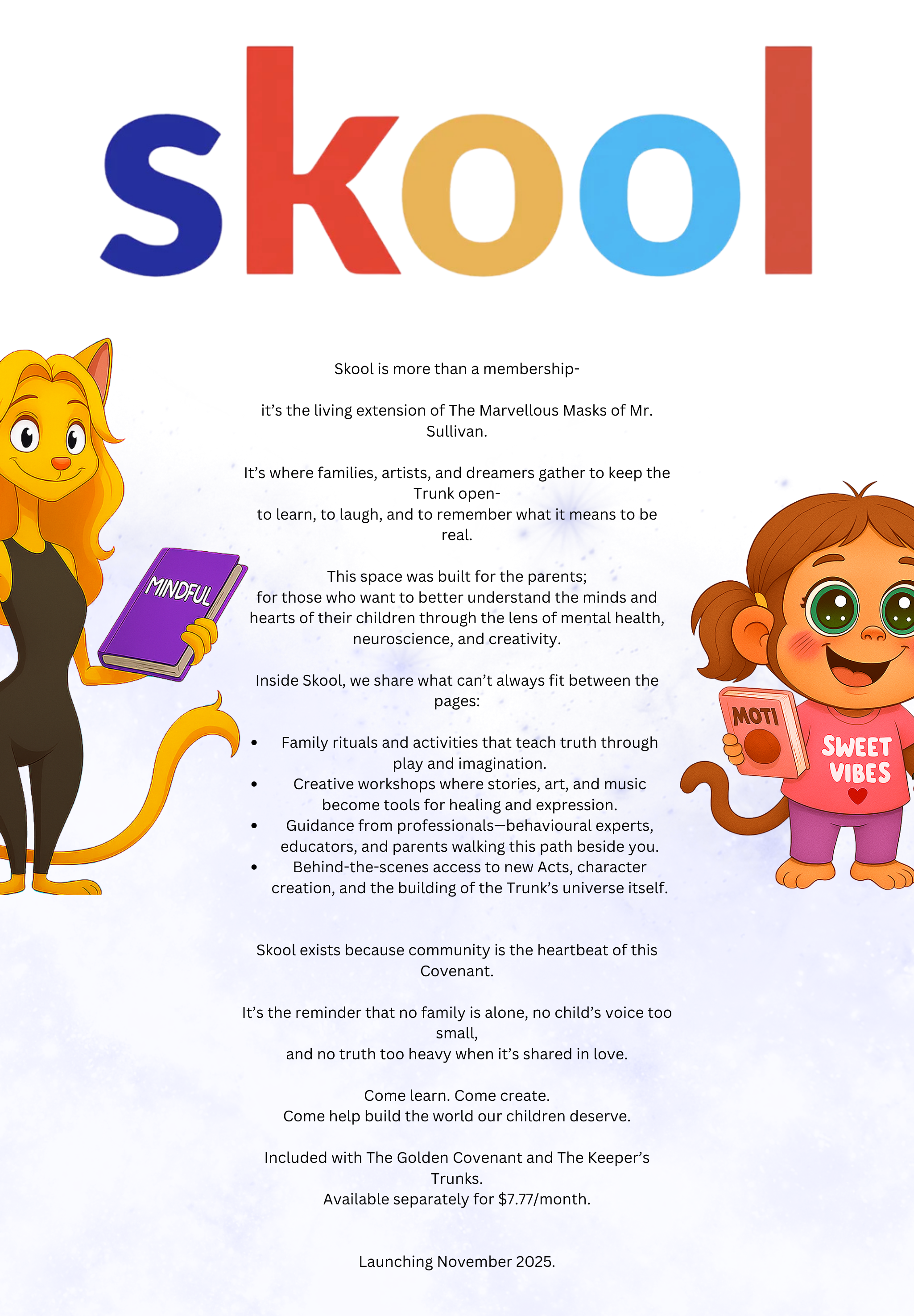 Skool Membership (Begins Nov 1)